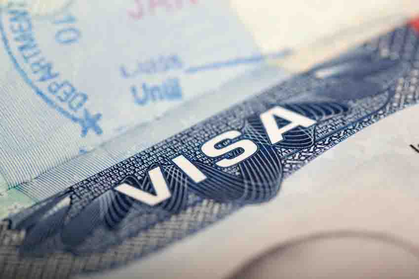 Visa Stamp - free rights use 1