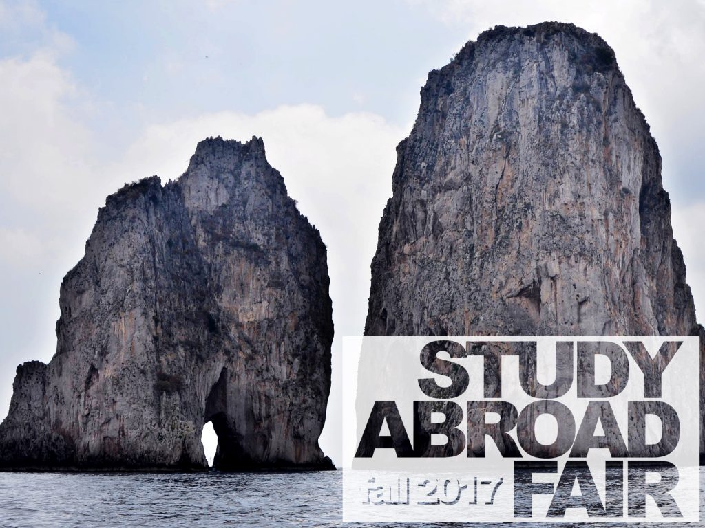 study abroad fair 2017 - capri, italy