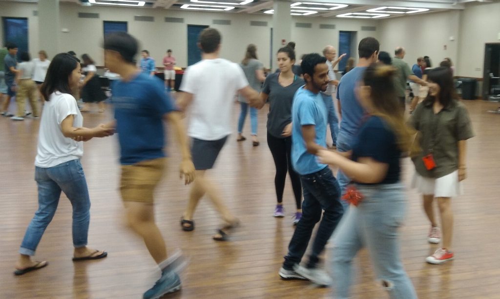 ELI Fall 1 2017 Welcome Activity - Square Dancing