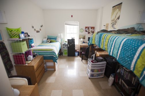 UA dormitory room