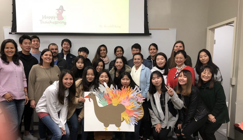 ELI Thanksgiving Activity