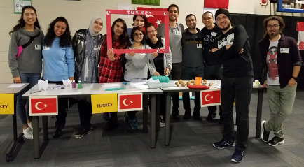 ELI Turkish Students at World Friends Day