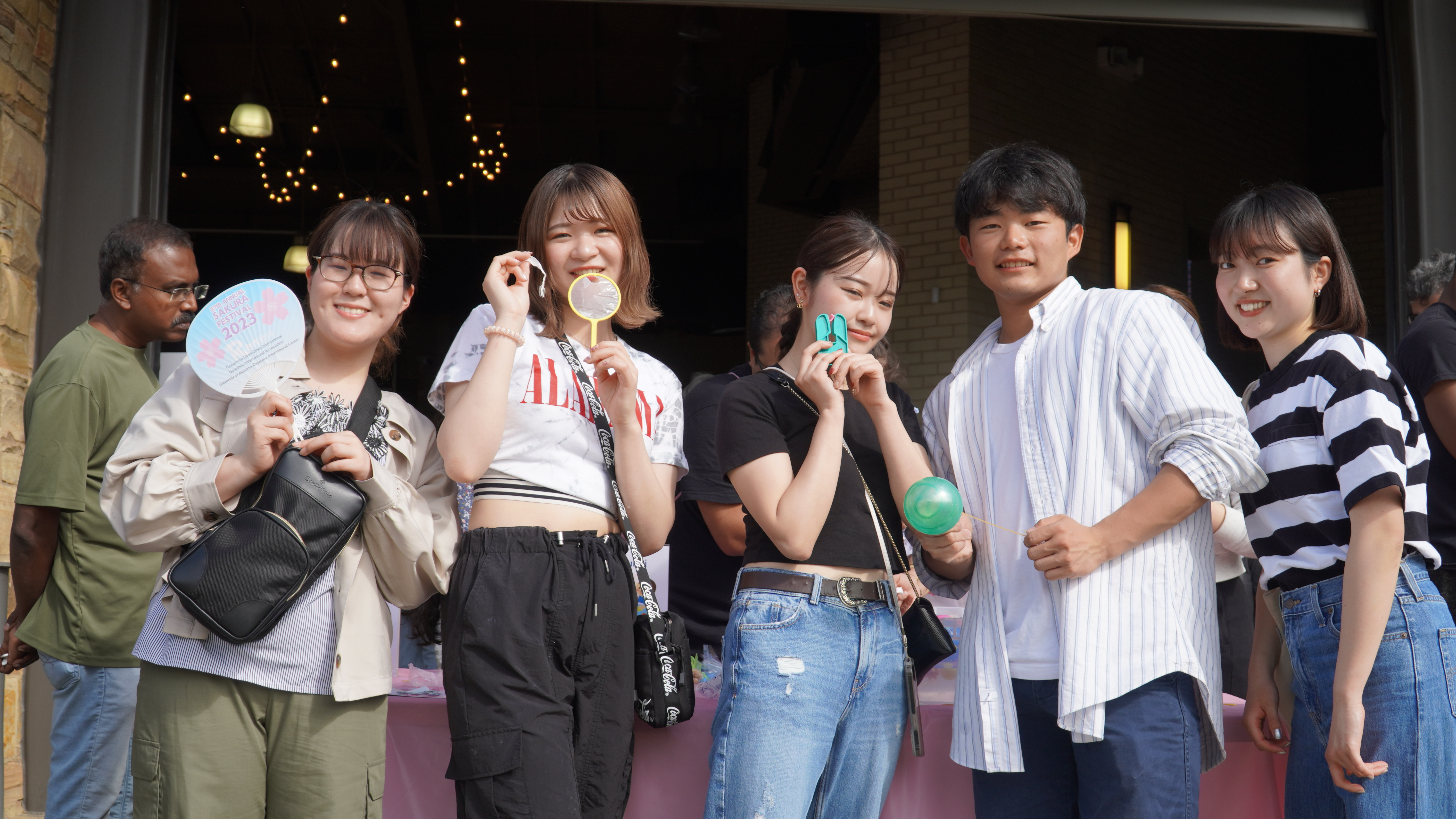 ELI Students at Sakura Festival